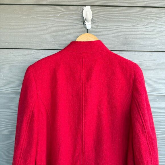 Talbots double breasted boiled red blazer - Picture 6 of 7